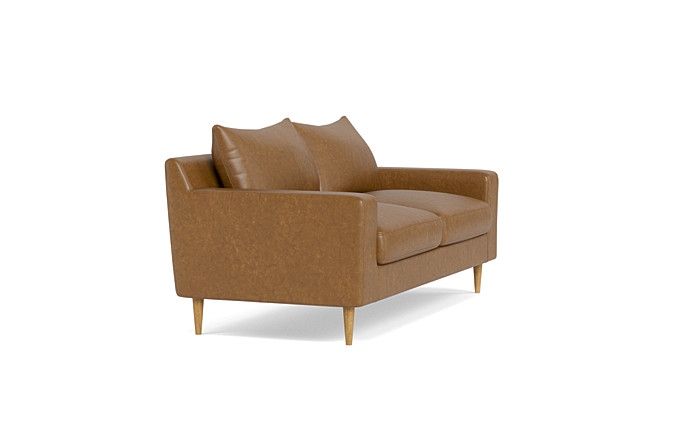 Sloan Leather Loveseat - Image 2