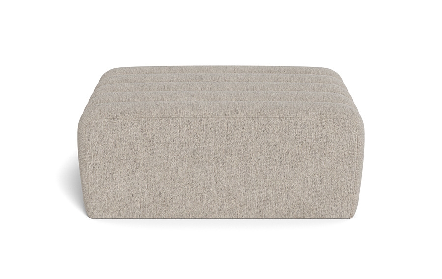 Kellan Channel Tufted Coffee Table Ottoman - Image 0