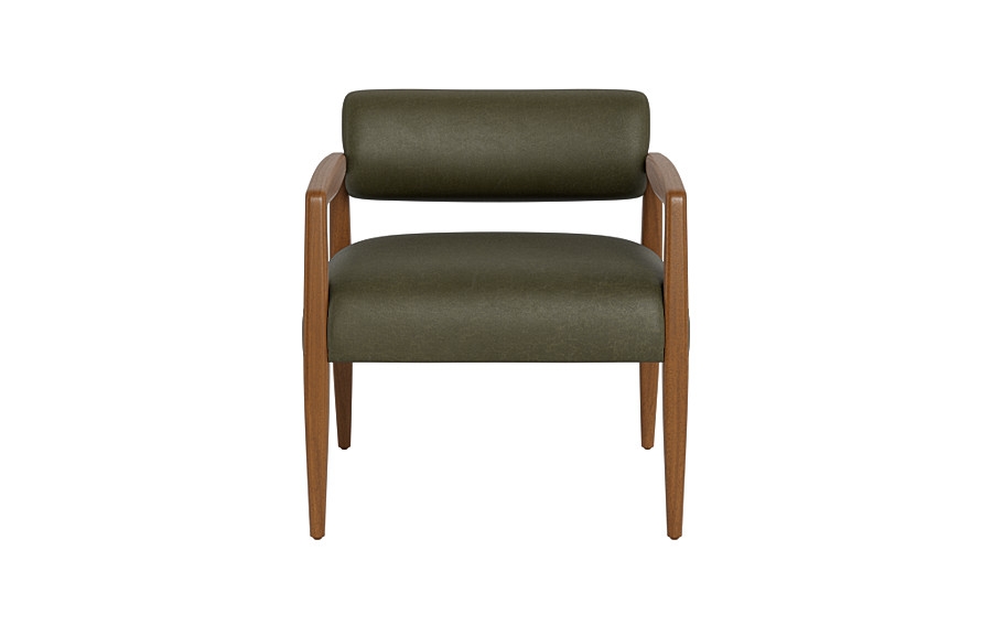 Gwen Leather Accent Chair - Image 0