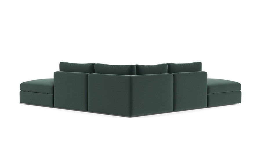Tatum Modular Corner Sectional with Ottomans - Image 2