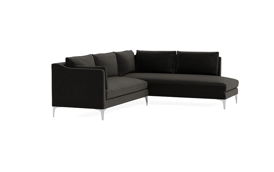 Caitlin 3-Seat  Bumper Sectional by The Everygirl® - Image 2