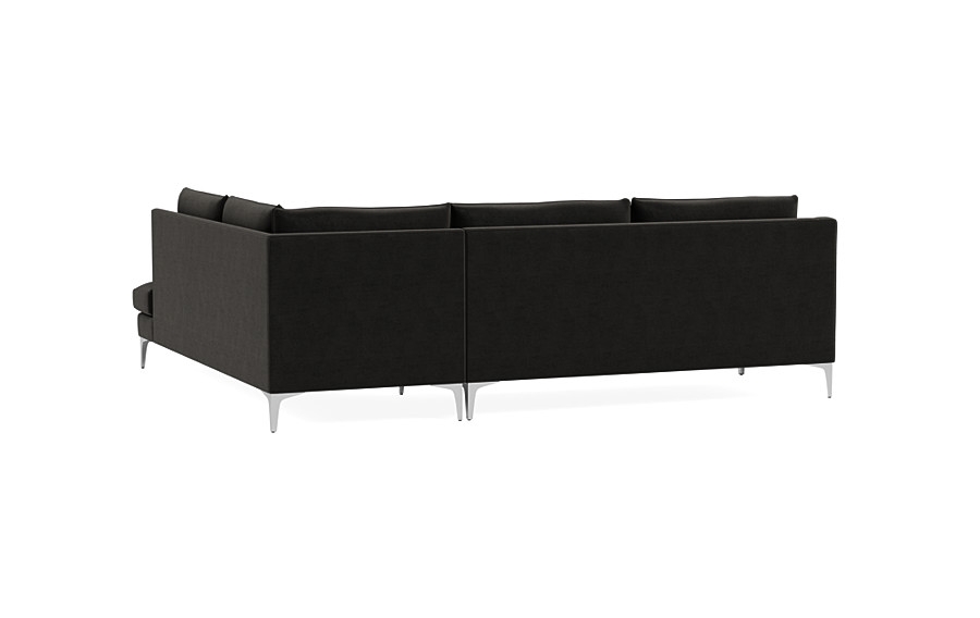 Caitlin 3-Seat  Bumper Sectional by The Everygirl® - Image 3