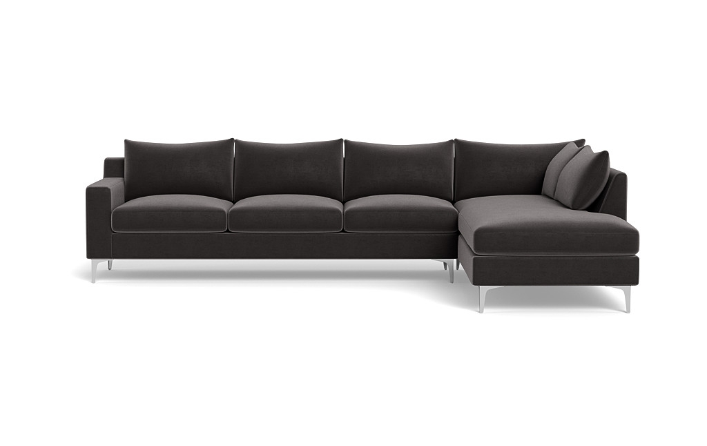 Sloan 4-Seat  Bumper Sectional - Image 0