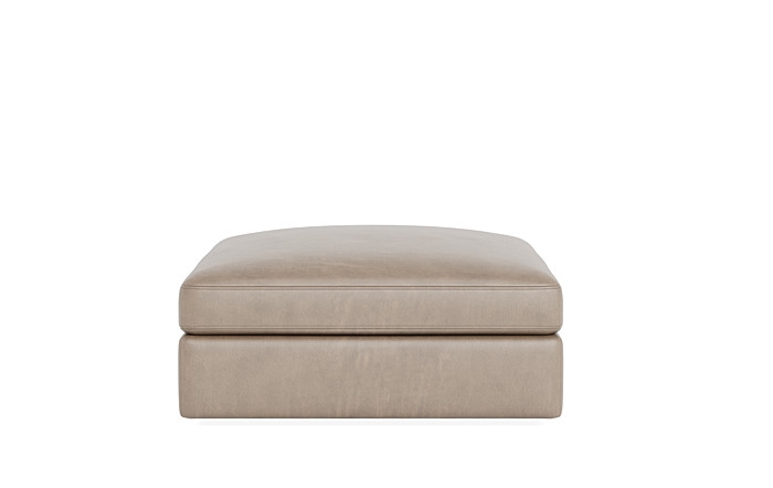 Tatum Leather Modular Square Ottoman - Image 4