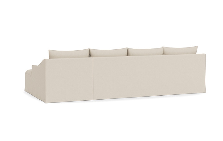 Dixon Slipcovered 4-Seat Right Chaise Sectional - Image 2