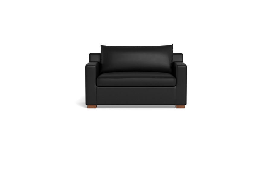 Sloan Leather Twin Sleeper Sofa - Image 0