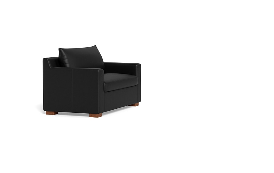 Sloan Leather Twin Sleeper Sofa - Image 1