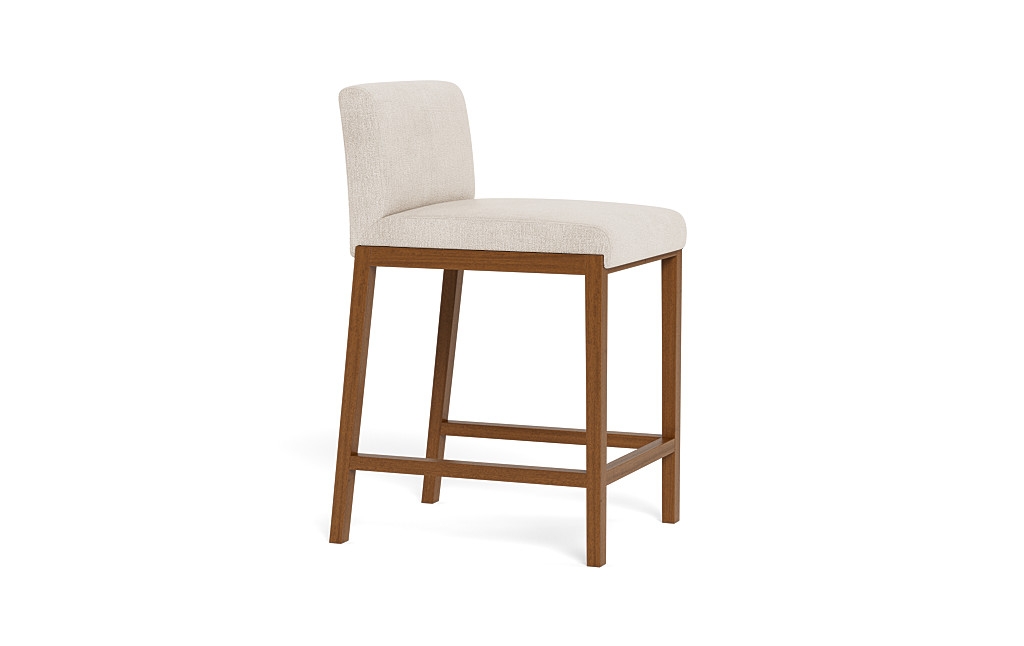 Callen Wood Framed Upholstered Stool - Image 4