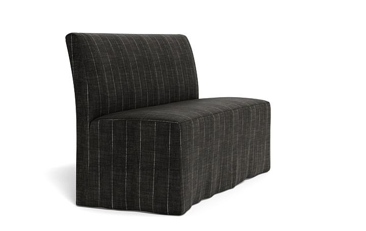 Dorian Slipcovered Dining Bench - Image 2