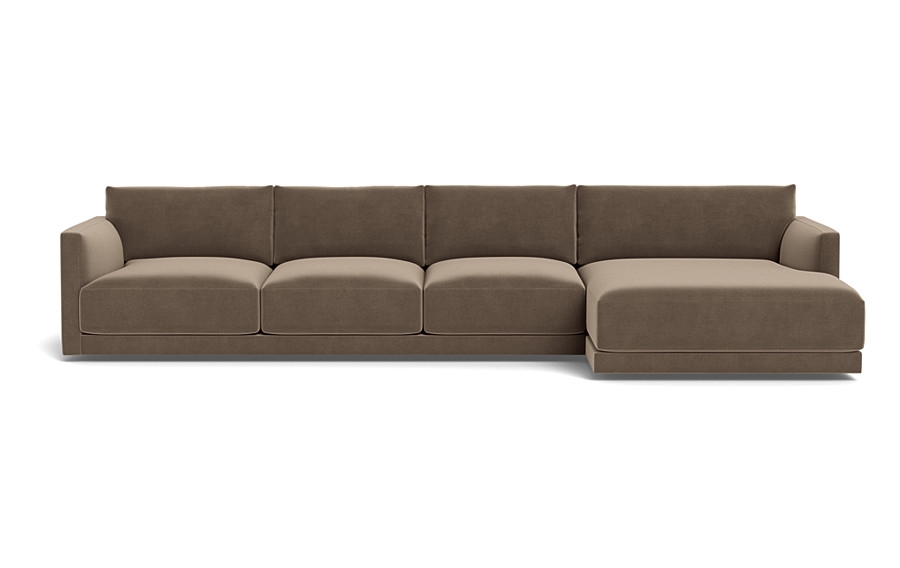 Lukas 4-Seat Right Chaise Sectional - Image 0