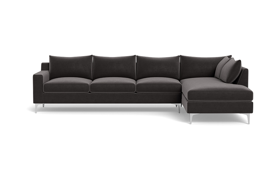 Sloan 4-Seat  Bumper Sectional - Image 0
