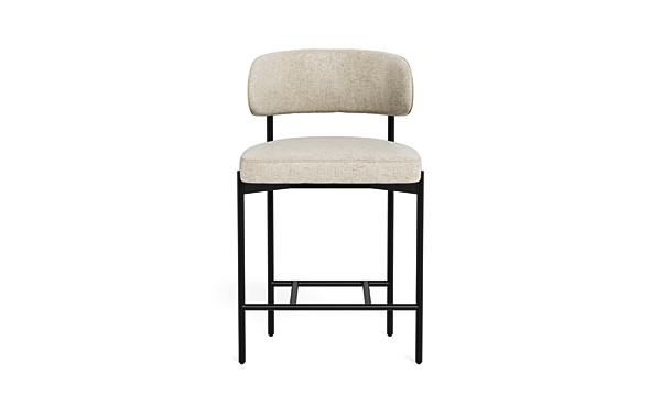Hollis Metal Framed Upholstered Counter Stool - Image 0