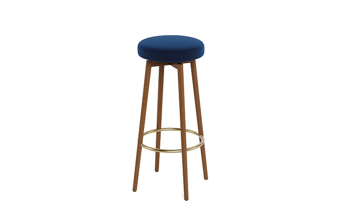 Caspine Upholstered Counter Stool - Image 2