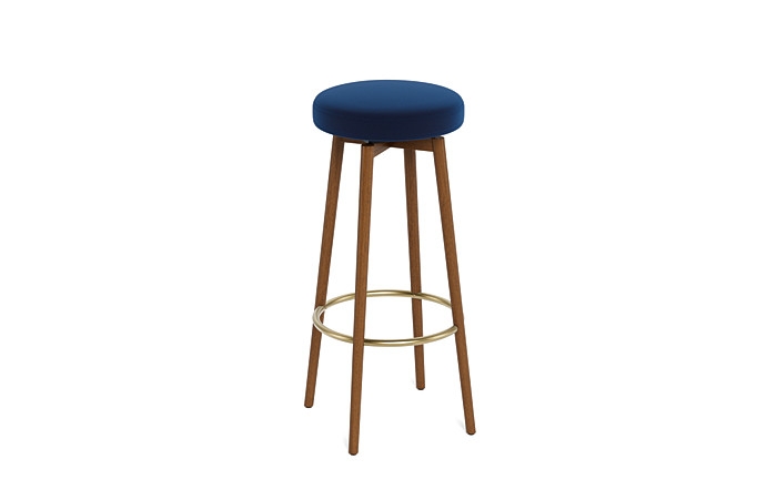 Caspine Upholstered Counter Stool - Image 3