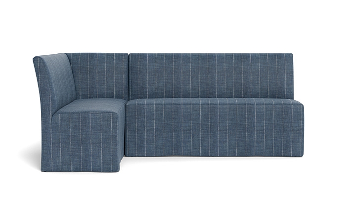 Dorian Slipcovered Left Banquette - Image 0