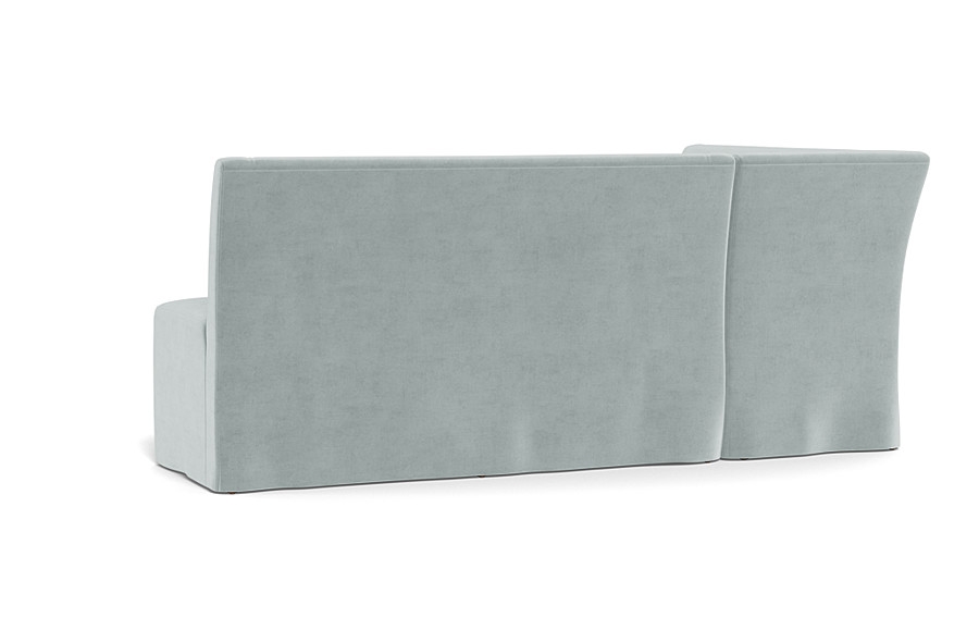 Dorian Slipcovered Left Banquette - Image 1