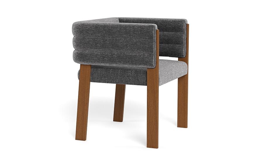 Nora Upholstered Wood Framed Chair - Image 3
