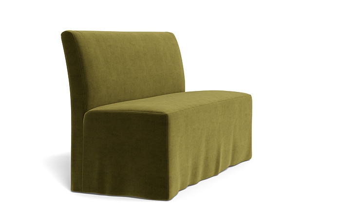 Dorian Slipcovered Dining Bench - Image 1