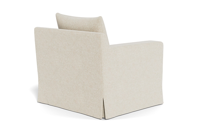 Sloan Slipcovered Swivel Glider Accent Chair - Image 2