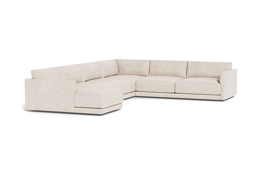 Lukas 4-Piece 5-Seat Corner Chaise Sectional Left - Image 2