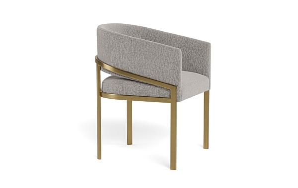 Mina Metal Framed Upholstered Chair - Image 3