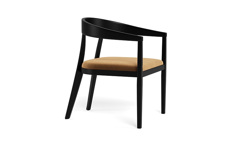 Monroe Wood Framed Upholstered Chair - Image 3