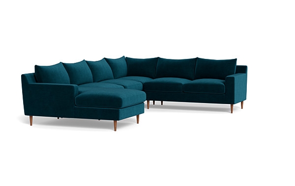 Sloan 4-Piece Corner Sectional Sofa with  Chaise - Image 1