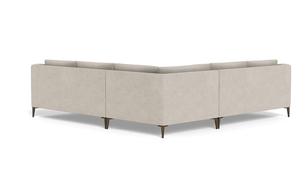 Saylor Slope Arm Corner 4-Seat Sectional Sofa - Image 3