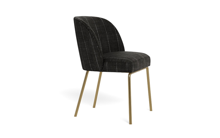 Graham Metal Framed Upholstered Chair - Image 1