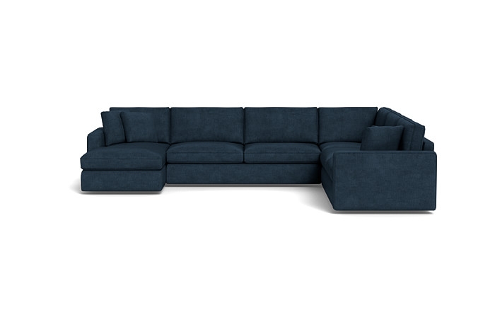 James 4-Piece 5-Seat Corner Chaise Sectional Left - Image 0
