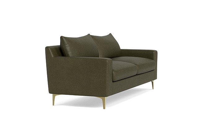 Sloan Leather 2-Seat Sofa - Image 1