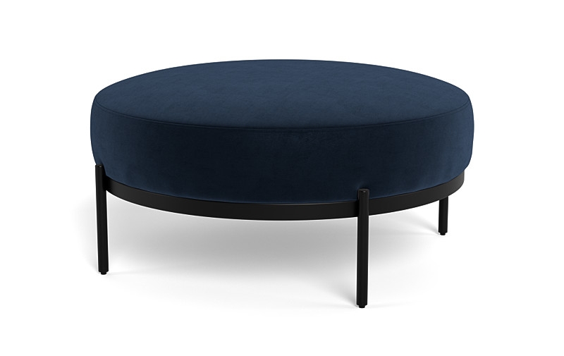Kyle Round Coffee Table Ottoman - Image 2