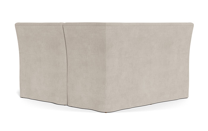Dorian Slipcovered Petite Left Banquette - Image 2