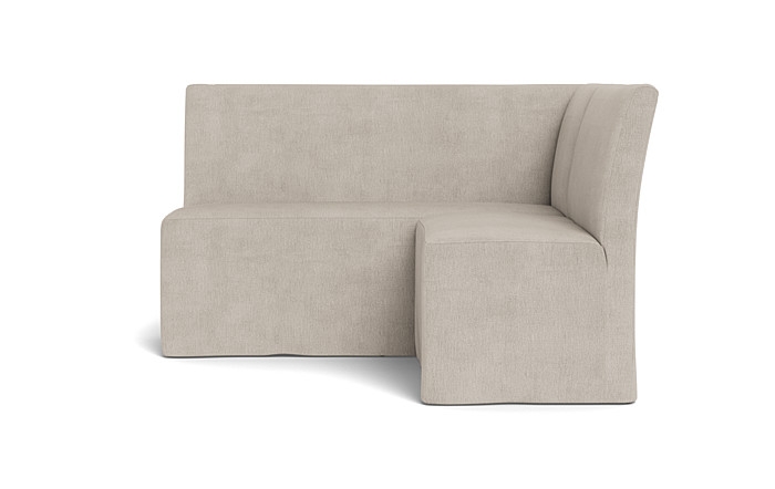 Dorian Slipcovered Petite Left Banquette - Image 3