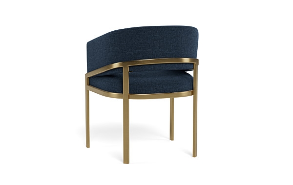 Mina Metal Framed Upholstered Chair - Image 3