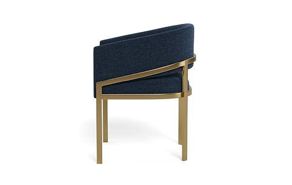 Mina Metal Framed Upholstered Chair - Image 1