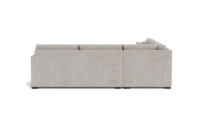 Scarlett 4-Seat Corner Sectional / Cement Performance Antimicrobial Chenille - Image 1