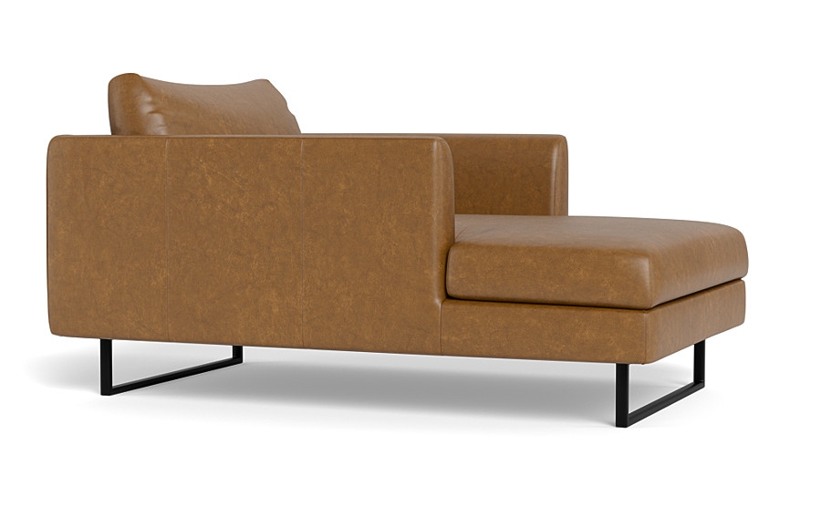 Owens Leather Chaise Lounge - Image 4