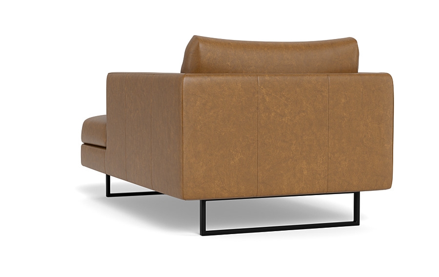 Owens Leather Chaise Lounge - Image 1