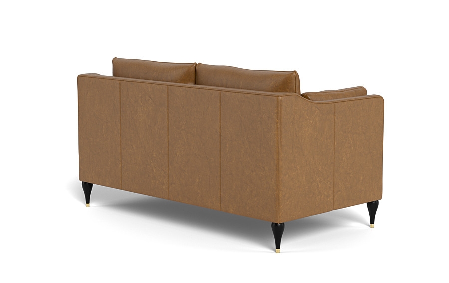 Caitlin Leather Loveseat by The Everygirl® - Image 2