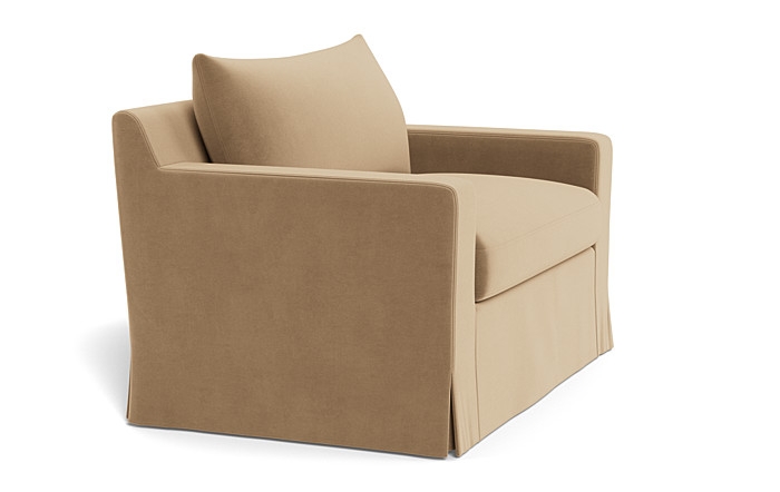 Sloan Slipcovered Chair and a Half - Image 1