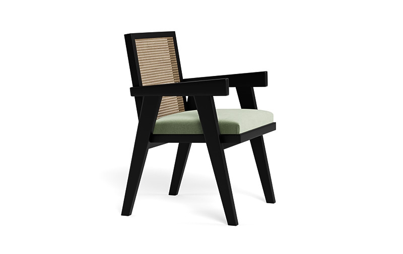 Rue Wood Framed Upholstered Chair - Image 3