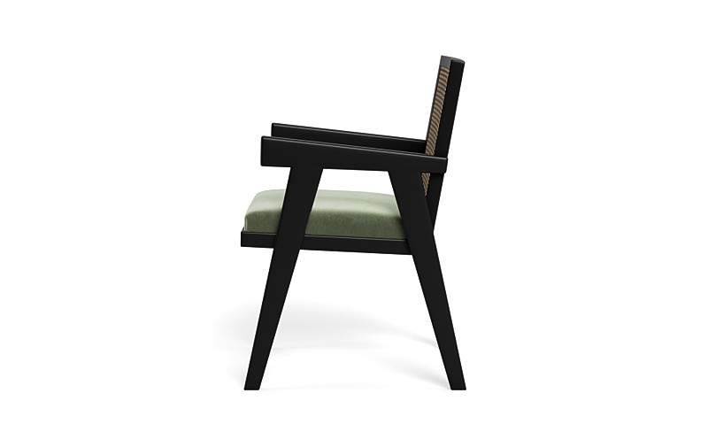 Rue Wood Framed Upholstered Chair - Image 1