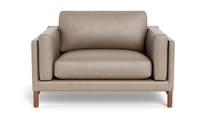 Gaby Leather Chair and a Half - Image 0