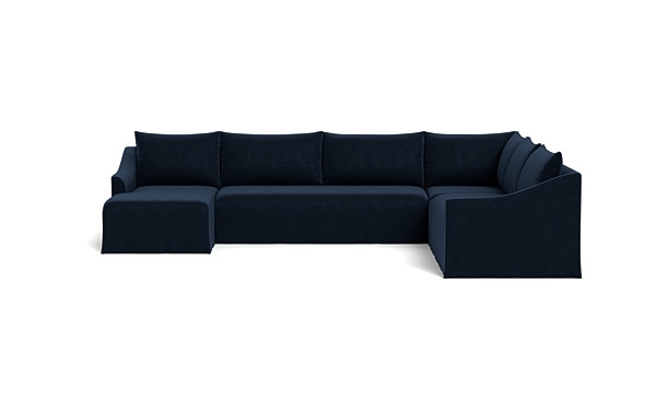 Dixon 4-Piece 5-Seat Corner Sectional with Left Chaise - Image 0