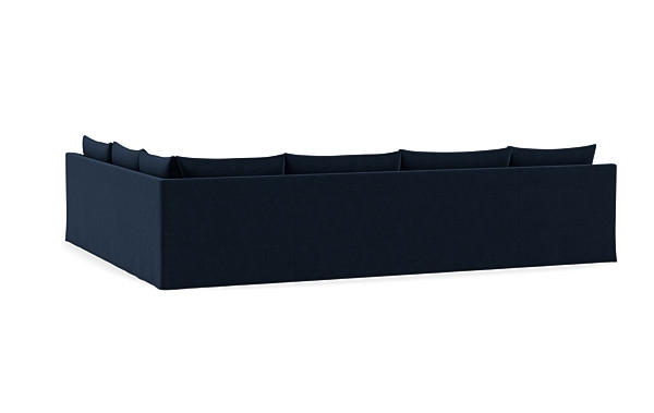 Dixon 4-Piece 5-Seat Corner Sectional with Left Chaise - Image 2