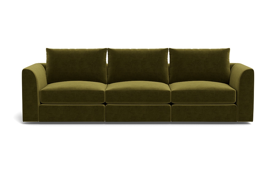 Beckham Modular Fabric 3-Seat Sofa - Image 0
