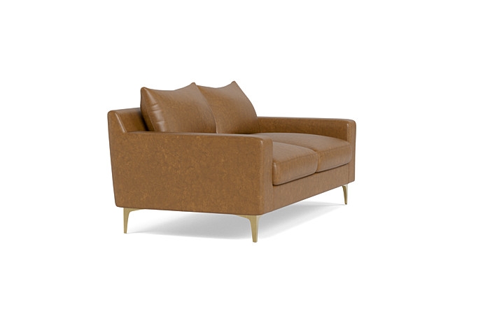 Sloan Leather Loveseat - Image 4