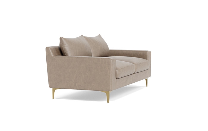 Sloan Leather Loveseat - Image 2
