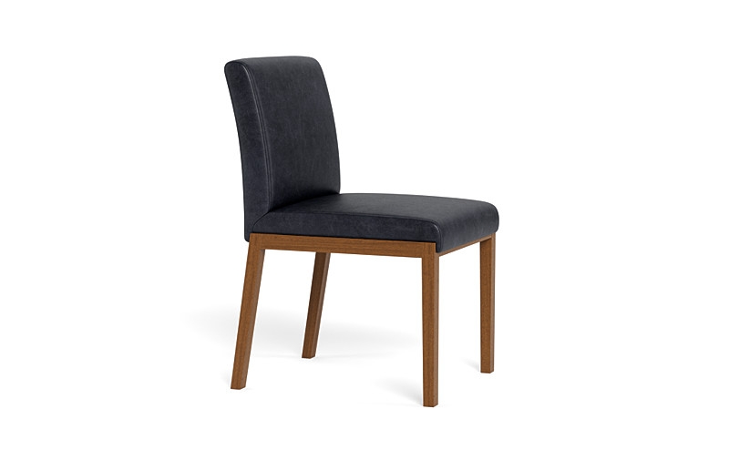 Callen Leather Wood Framed Upholstered Chair - Image 3